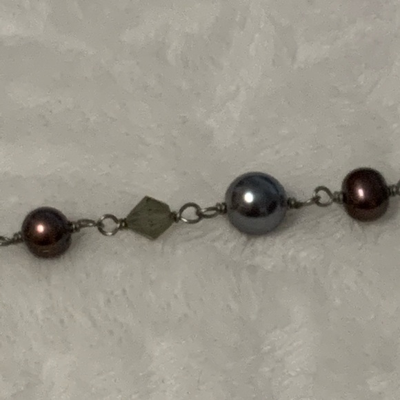 Lia Sophia pearl & bead 18in. adjustable necklace - Picture 5 of 7